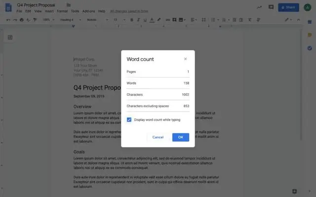 Google Docs хадгалах сангийн хязгаартай юу?