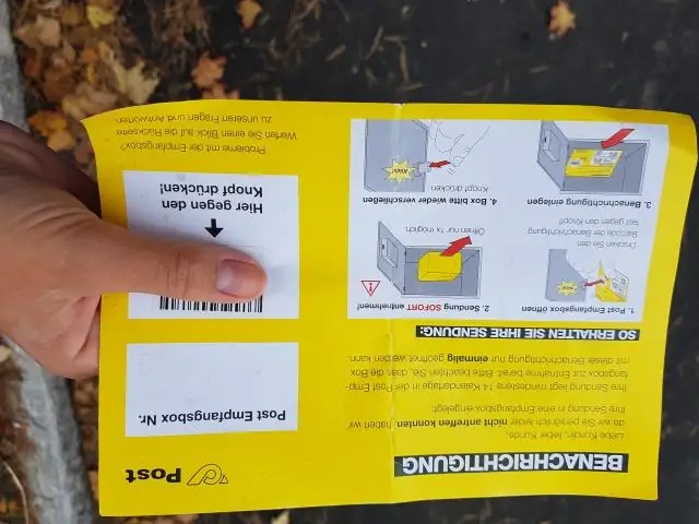 Hur stänger jag min postbox?