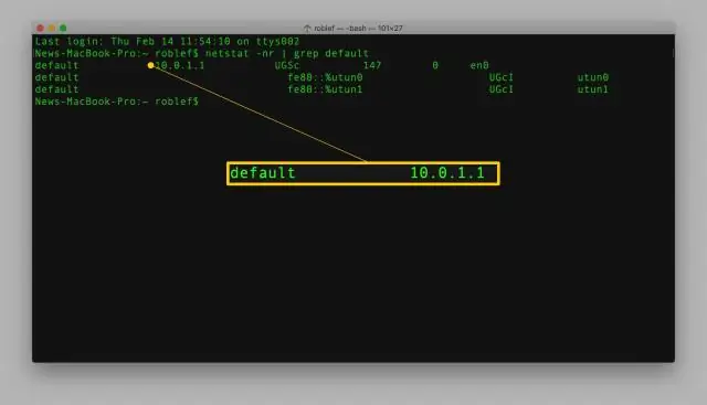 Qu'est-ce qu'une passerelle pour une IP statique ?