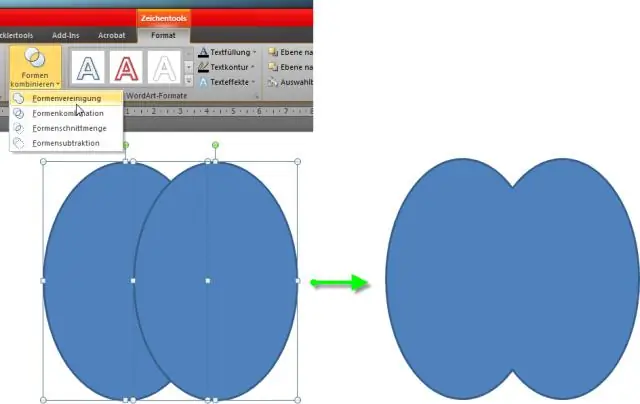 Si mund të aktivizoj bashkimin e formave në PowerPoint?