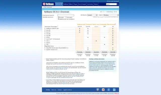 Dov'è POM XML in NetBeans?