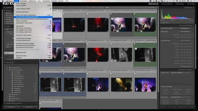 Puoi unire i cataloghi in Lightroom?