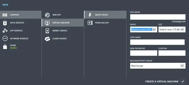 Com enllaço la meva màquina virtual d'Azure a SQL Server?