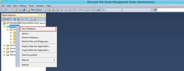 SQL Server 2014 da ma'lumotlar bazasini qanday eksport qilishim mumkin?