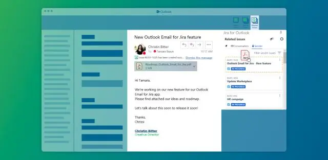 Kaip automatiškai atsisiųsti priedus iš „Outlook“į konkretų aplanką?